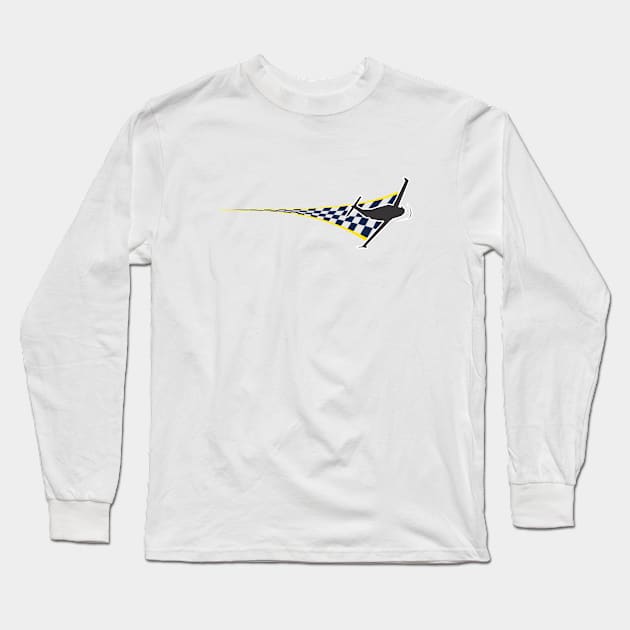 Swoop Long Sleeve T-Shirt by GregThompson